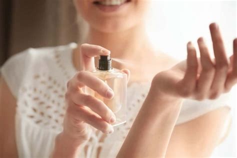 where to apply perfume female.